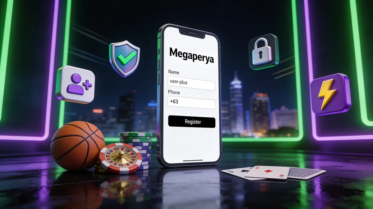 How to Create Your MegaPerya Account: megaperya guide for players in the Philippines